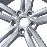 Vente directe d'usine - Jantes en alliage AL 17 pouces 5x112 à formage par flux, ajustement précis pour les voitures de tourisme VW
