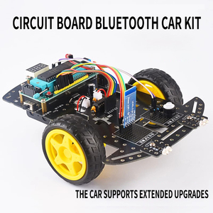 Giá bán buôn Dễ dàng cài đặt thông minh Robot khung gầm xe Bộ dụng cụ với 4 bánh xe - Product Image 4