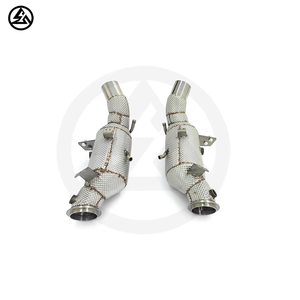 CSZ pour <span class=keywords><strong>Alfa</strong></span> <span class=keywords><strong>Romeo</strong></span> <span class=keywords><strong>Giulia</strong></span> Quadrifoglio 2.9TT <span class=keywords><strong>2023</strong></span>-Échappement haut débit Sport Cat OPF Downpipe - Product Image 5