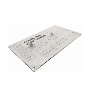 Soporte de tabla periódica acrílica, tabla periódica de los elementos, caja de exhibición acrílica para colectores de elementos - Product Image 2