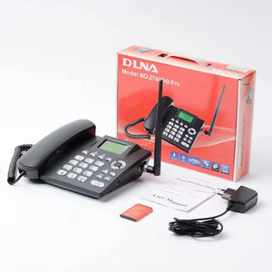 DLNA ZT600G <span class=keywords><strong>Pro</strong></span> Bureau Maison Hôtel a Téléphone avec identification d'appelant Téléphone <span class=keywords><strong>fixe</strong></span> Téléphonie radio GSM tout réseau Téléphone sans fil - Product Image 3