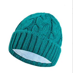 Nuovissimo Berretto Invernale Unisex 2026, Casual, Caldo, Imbottito in Pile, Lavorato a Maglia in Acrilico, Disponibile in 10 Colori Solidi - Product Image 2