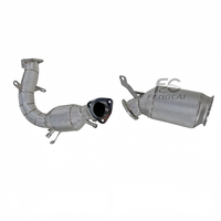 Tuyau d'échappement sport haute performance SS304 sans voyant d'erreur moteur pour Audi A5 2.0T B9.5 2020-2024