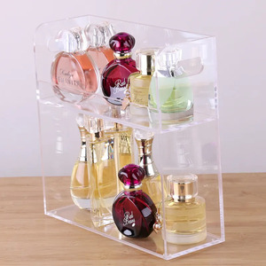 Nhà Máy Tùy Chỉnh Nước Hoa Hiển Thị Giá Rõ Ràng Acrylic 2-3 Lớp Trang Điểm Tổ Chức Đồ Trang Sức Kệ Acrylic Trang Điểm Bàn Tổ Chức - Product Image 4