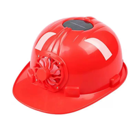 Casque de sécurité à énergie solaire, casque de chantier anti-choc à double charge solaire