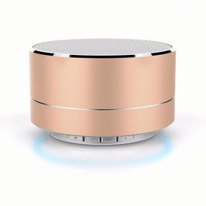 Enceinte portable d'extérieur A10, enceinte sans fil colorée, petite enceinte sans fil ronde mini - Product Image 1
