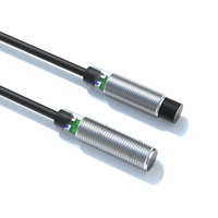 Sensor Proximitas Kapasitif Otomatisasi Pasokan Pabrik M5 12-24V DC Jarak 1mm 3-Kabel
