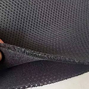 <span class=keywords><strong>Tissu</strong></span> en maille polyester sandwich à trois couches de couleur <span class=keywords><strong>noir</strong></span> doré, fabrication sur mesure, <span class=keywords><strong>tissu</strong></span> en maille 3D respirant - Product Image 6