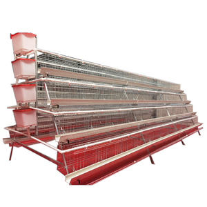 Gran oferta, Canal blanco, <span class=keywords><strong>aves</strong></span> <span class=keywords><strong>de</strong></span> <span class=keywords><strong>corral</strong></span> galvanizadas en caliente con 4 niveles, 4 niveles, capa A, tipo jaula para pollos a la <span class=keywords><strong>venta</strong></span> - Product Image 5