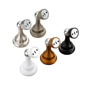 Lcedis Magnetic Door Catcher Zinc Alloy Stainless Steel Minimalist Design For Furniture Hardware Solid Wood Door Stopper - Product Image 5