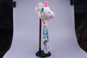 Juguete interactivo para perros 4 en 1-Estilo unicornio: papel arrugado + chirriador + banda elástica + cuerda de algodón, compañero de juegos para mascotas - Product Image 3