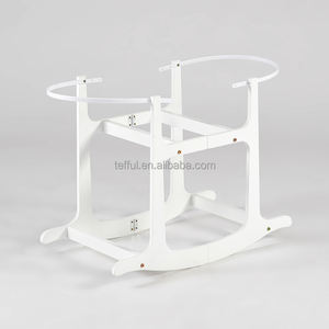 Cesta Moisés de Madera con Mosquitera para Bebé, 1 Año, para Recién Nacidos, Cuna para Dormir, Dormitorio, Sala de Estar, Diseño Moderno - Product Image 3