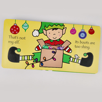 That's Not My Elf - Livre interactif pour enfants, livre sensoriel tactile pour bébés et tout-petits