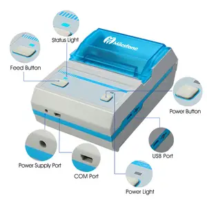 MHT-L5801 etiqueta impressora rolo de máquina impressora, mini impressora térmica portátil de etiqueta