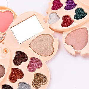 พาเลทอายแชโดว์ขนาดพกพา น่ารัก กะทัดรัด สำหรับใช้แต่งหน้าประจำวัน - Product Image 5