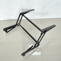 Support multifonctionnel pour table basse élévatrice Table élévatrice pliante en largeur Support pliable réglable pour table basse