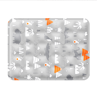 2025 nouveau coussin de glace imperméable pour animaux de compagnie chien et chat tapis frais été coussin de Gel de refroidissement avec conception d'impression