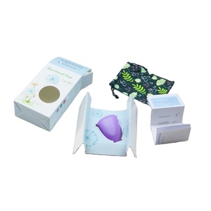 Comfortable Reusable Menstrual Cup with Removal Stem
