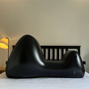 A forma di S cuscino gonfiabile sesso divano sedia che assiste le coppie in camera da letto erotica giochi SM fare l'amore su comode sedie - Product Image 4