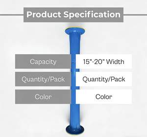 Pistolet distributeur de <span class=keywords><strong>film</strong></span> rétractable sans mandrin réglable en plastique, compatible avec les mandrins de 2 pouces - Product Image 4