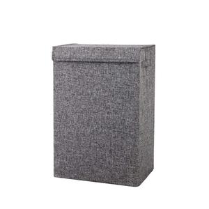 Wholesale Large Folding Linen Bathroom Clothes Toys Collapsible Storage Laundry Hamper Baskets With Easy Carry Handles