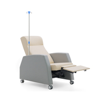 Transfusion de patients hospitaliers fauteuil de canapé inclinable médical chaise de don de sang mobilier médical chaise de perfusion électrique