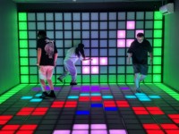 2026 GOOEST Baldosas Interactivas para Piso de 30*30cm, Juegos de Piso LED Activables para Parques Infantiles Interiores
