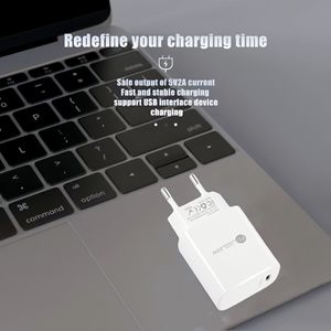 <span class=keywords><strong>Cargador</strong></span> <span class=keywords><strong>Original</strong></span> Tipo C de 20W, Adaptador de Pared de Carga Rápida para <span class=keywords><strong>iPhone</strong></span> 15, 20W, Enchufe de EE. UU., UE, Reino Unido, USB C, PD - Product Image 2