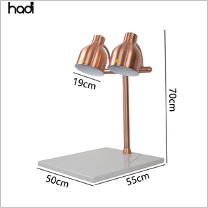 HADI cucina commerciale riscaldatore cibo in acciaio inox tavolo ristorazione scaldabagno lampada stazione <span class=keywords><strong>4</strong></span> serbatoi luce ristorante - Product Image 5
