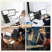Monitor Portátil de 15.6 Pulgadas para Profesionales Creativos, Diseño Gráfico, Edición de Video, Pantalla Portátil para MacBook Pro, Air, Windows