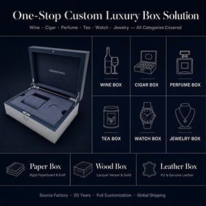 Estuche de Lujo para Reloj de Aluminio Cepillado, con Forro de Terciopelo, para un Solo Reloj, Caja de Regalo Premium, Logotipo Personalizado OEM, Empaque de Almacenamiento para Relojes - Product Image 5