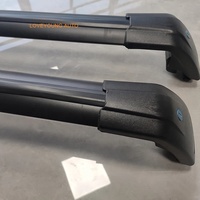 Barres de toit en aluminium noir de haute qualité avec pieds en plastique pour VOLVO V60/XC60 – Offre Spéciale
