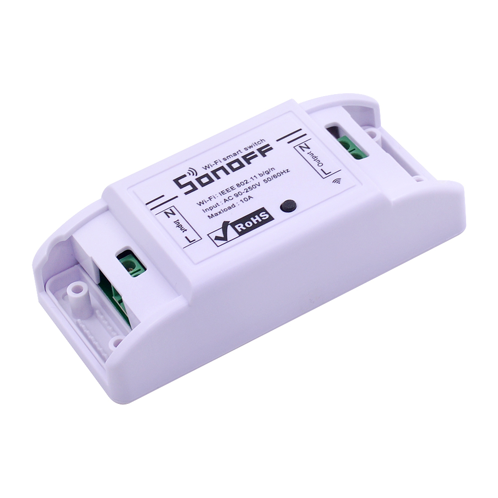 Basic Wireless Wifi Smart Switch Remote Control DIY Timer Automation Module Universal Smart Home 10A 220V AC 90-250V