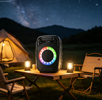 ABS-4105 Portable Wireless Speaker HiFi Stereo TWS RGB Light Bespoke Logo & Box Ready to Ship Factory Price Home Gathering