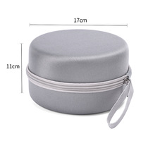 En stock, sac de rangement pour coussin de nuque en mousse à mémoire de forme en forme de U, étanche, avec fermeture éclair, en EVA, portable, pour voyage, étui à main