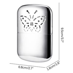 เครื่องให้ความอบอุ่นแบบพกพาที่มีไฟยูเอสบีใช้งานได้ยาวนานขนาดเล็กพกพาสะดวกใช้ในครัวเรือนสำหรับในร่มกลางแจ้งทำจากโลหะผสมสังกะสี - Product Image 6