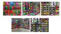 Vente en gros mini ballon de plage gonflable en PVC TPU de 9 pouces ballon d'eau à sauter unisexe impression de logo personnalisé publicité matière plastique