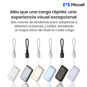 Cargador GaN Ultradelgado de 35W Miccell con Cable USB-C de Carga Rápida, Adaptador <span class=keywords><strong>para</strong></span> Smartphones - Product Image 2