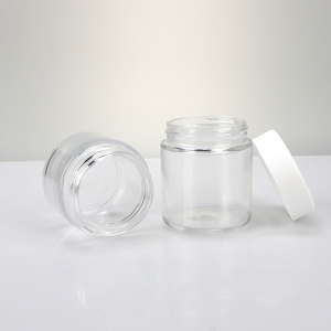Wholesale <b>Empty</b> Plastic PET Cream <b>Jar</b> for Body Scrub Smell Proof Air Tight Face Cream CR Glass <b>Jar</b> Lotion Glass <b>Jar</b> - Product Image 3
