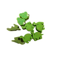 Jetons de jeu de société en bois personnalisés, imprimés en couleur, écologiques, durables, emballage portable pour l'éducation