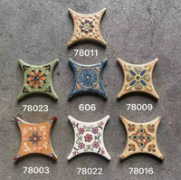 Carrelage de sol en céramique de style européen, brique antique à bords arrondis 600x600, pour maison de vacances méditerranéenne et balcon
