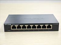 Switch Gigabit TP-Link TL-SG1008D de 8 Puertos Usado de Alta Calidad, Carcasa Metálica, Plug and Play, Venta Directa de Fábrica