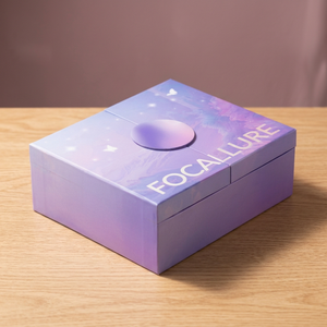 Boîte d'emballage cadeau pour cosmétiques, parfums et maquillage, en carton ondulé enduit, avec fermeture magnétique personnalisée, double porte pliante, ouverture facile, compatible micro-ondes - Product Image 3