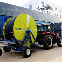 Enrouleur de tuyau d'irrigation agricole en acier inoxydable pour ferme, vente en gros en Chine