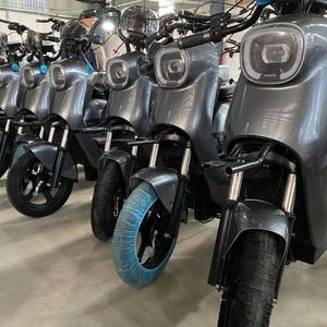 Bicicleta Eléctrica Barata de Dos Ruedas para Ciudad, 2 Asientos, Motor de 350w, Batería de 48v, Scooter Eléctrico para Adultos Y2-BD - Product Image 1