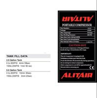 Compresseur de suspension pneumatique 444C Heavy Duty Dc12v électrovanne pneumatique compresseur de transport aérien pour frein à air de camion silencieusement