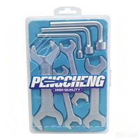 Set Perkakas Tangan A823, Perlengkapan Perkakas Tangan, Obeng Pisau Tang Palu Meteran Penggunaan Sehari-hari Produk $1, Perkakas dan Alat Seri 1$