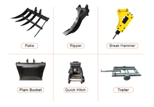 Mini Excavadora Hidráulica de 1-6 Toneladas, Alta Maniobrabilidad, Económica, Diseño Compacto, Fácil de Operar - Product Image 5
