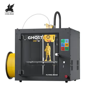 Flying Bear Ghost 6 Printer 3d presisi tinggi, Printer logam tertutup mesin multiwarna cepat