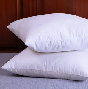 % 100 cinza de Penas de Pato com capa de Algodão Atacado Personalizado inserções almofada travesseiro enchimentos Para O Sofá de Casa